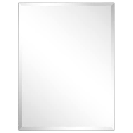 Sekkusu Furniture 30 x 40 in. Frameless Wall Mirror with Beveled Prism Mirror Panels - 1 in. Beveled Edge SE1546147